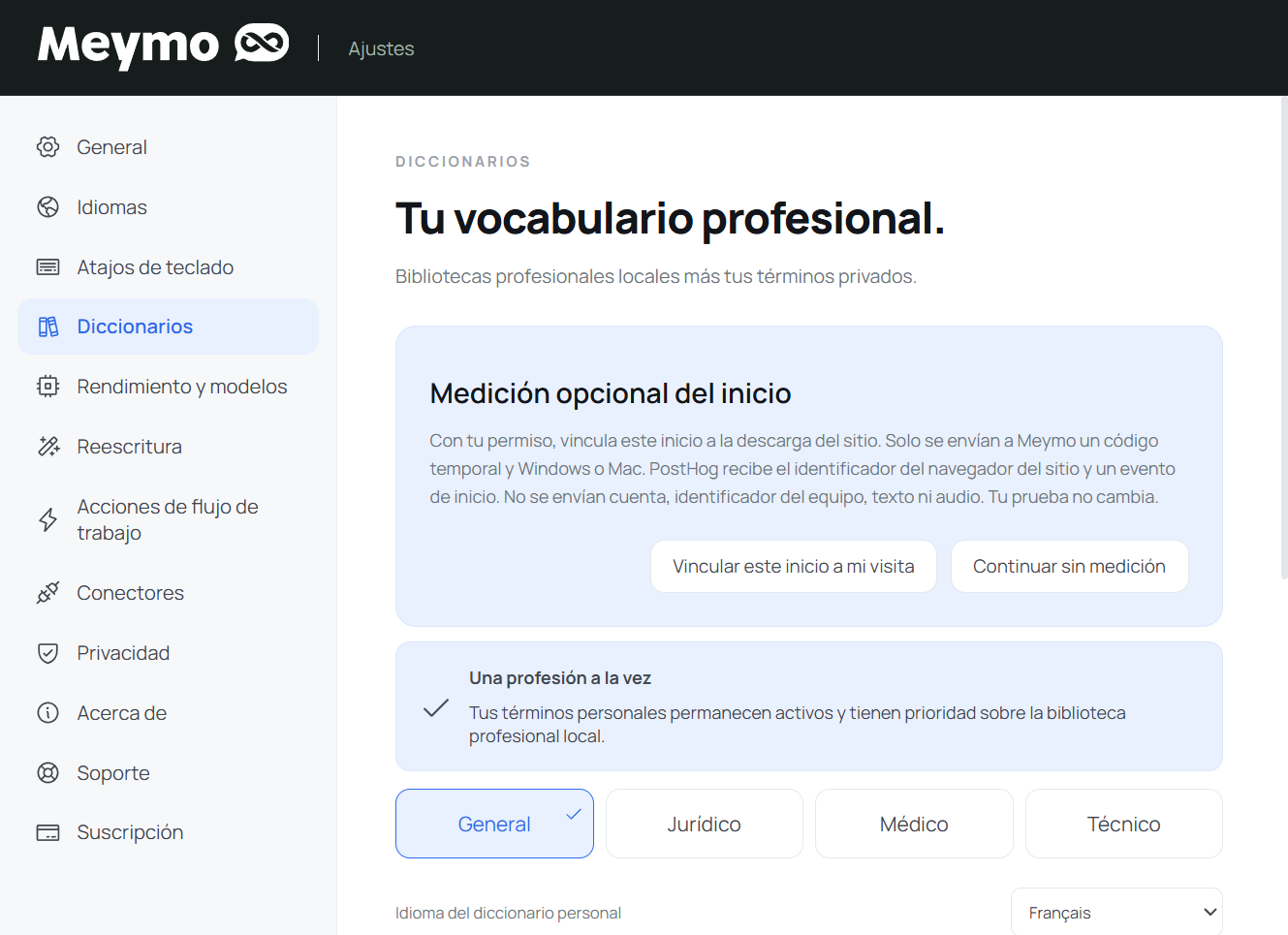 Diccionario