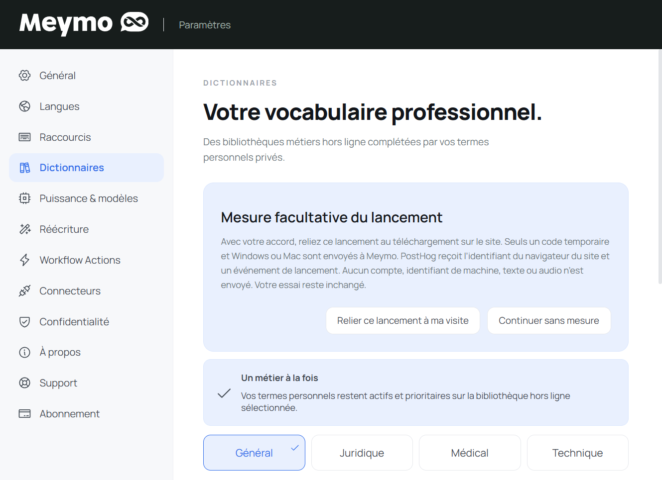Dictionnaire