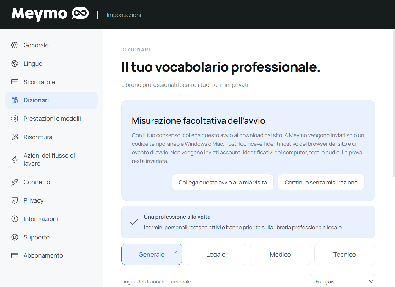 Dizionario